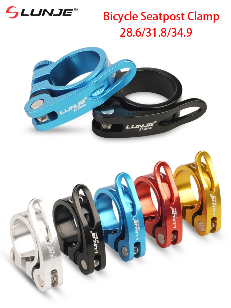 Commuting By Bike - Morsetto reggisella per bicicletta 28.6/31.8/34.9mm Morsetto